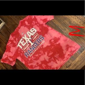 Texas Rangers acid washed T-shirt